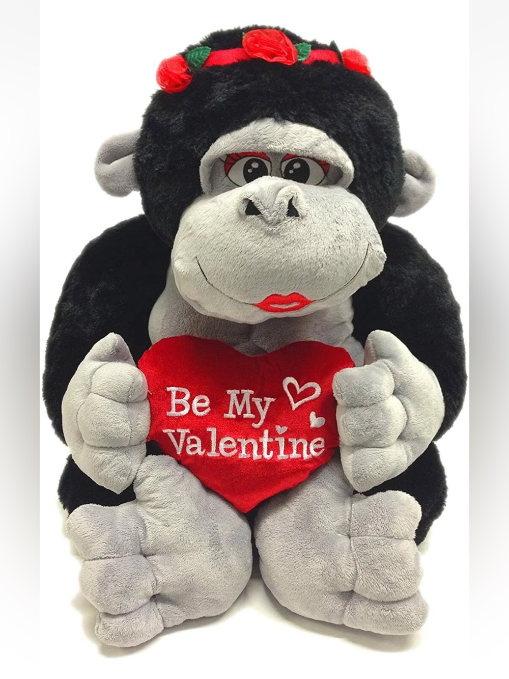 Dan Dee Gorilla Kingdom Princess Lulu Love Stuffed Animal Plush Valentine Day